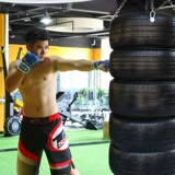 Боксерская груша для домашнего использования для взрослых, профессиональный мешок с песком для тренировок для тхэквондо, оборудование для спортзала, шины