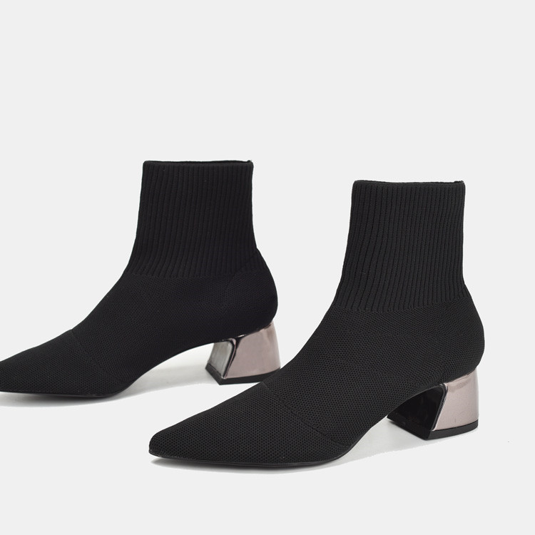 Bottes mi-saison femme OTHER en Caoutchouc - Ref 3251642 Image 4