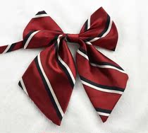 White collar performance multicolored collar female style nurse collar knot small angle Temperament Wedding Postal White Blue Positive Dress