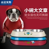 Собака, собачья чаша для собак миска миска кулинарная бассейн двойной миска с большой собакой питомец.