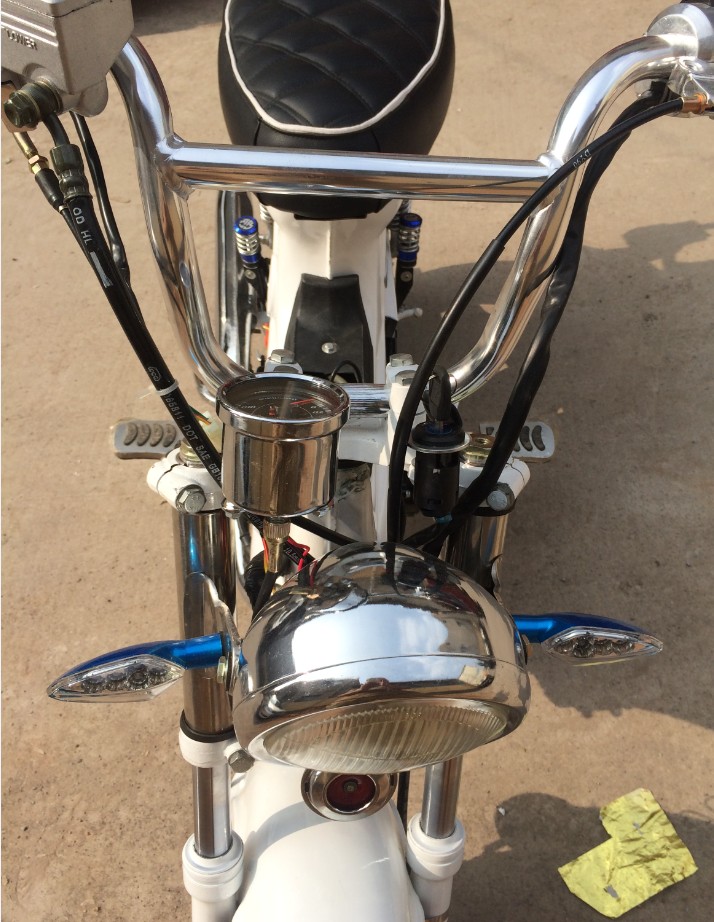 Jincheng 70 cj70a Charlie DAX đã sửa đổi đồng hồ đo lưu lượng kế retro - Power Meter đồng hồ xe moto