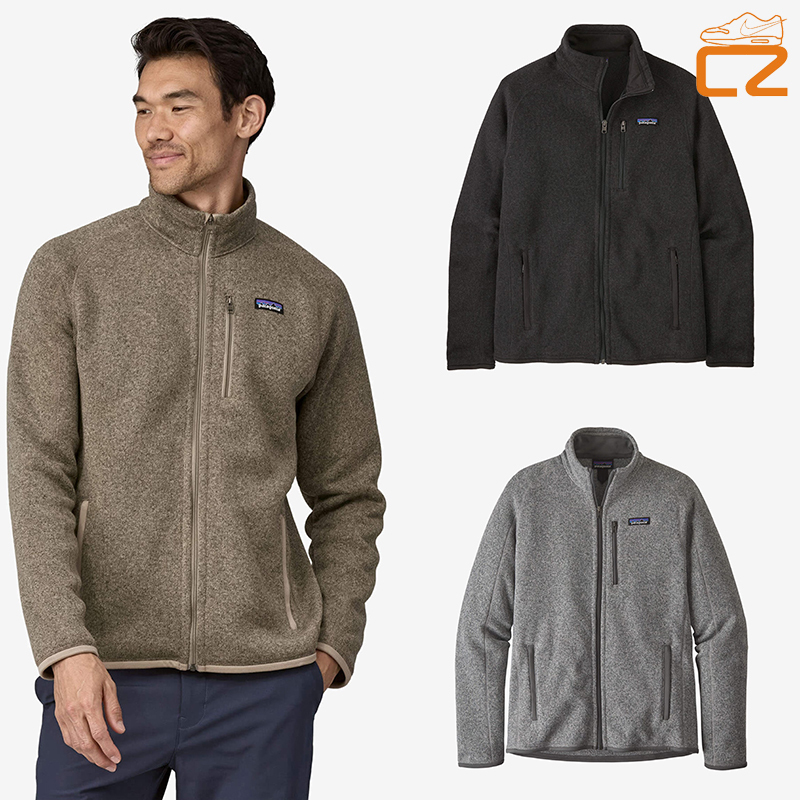 Patagonia 25 New Model Patagonia Better Sweater Men's Autumn and Winter Warm Fleece Jacket