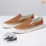 Vans Anaheim một bàn đạp cà phê sọc xanh sọc nhung cổ điển nam và nữ giày vải thấp giày thể thao nam