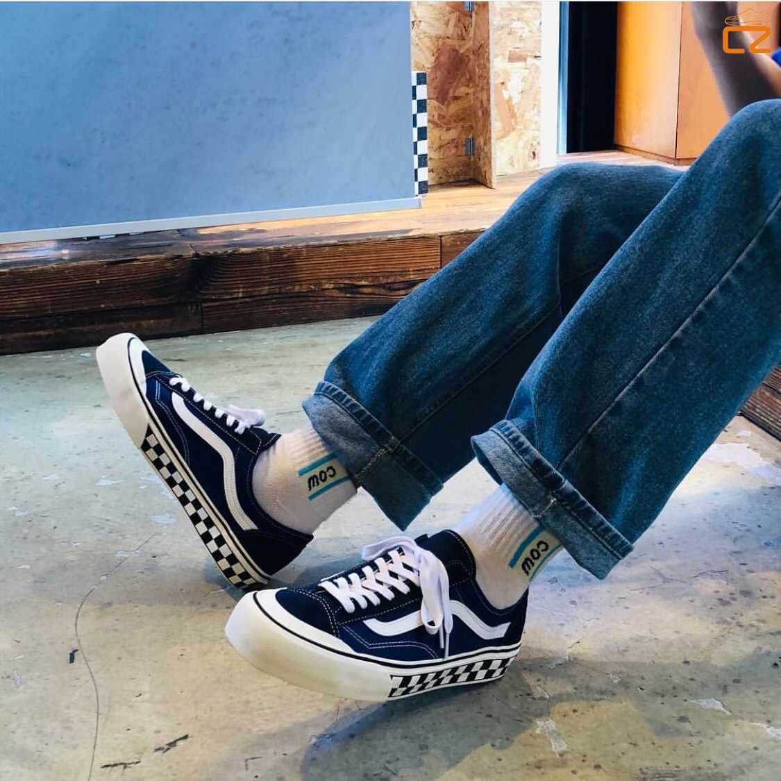 vans style 36 decon sf dark denim