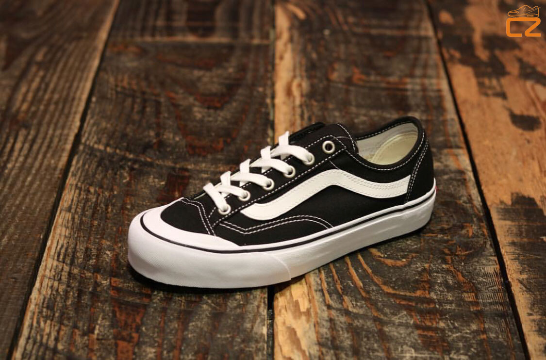 Vans style36 Decon Sf Anaheim bột trắng Navy xanh trắng đen và giày vải thấp giày nữ sneaker