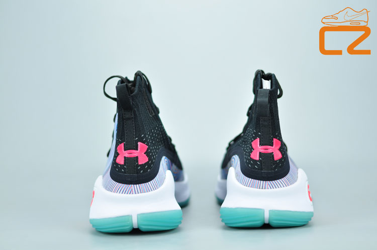 Under Armour Curry 4 Full China Row Black Gold Platinum Black and White Christmas Một đôi giày bóng rổ Dema shop giày bóng rổ tp hcm