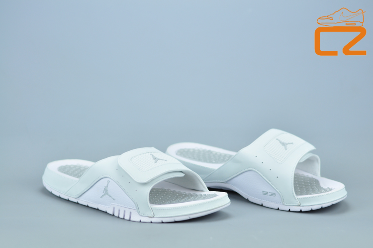 Giày tăng trưởng AIR JORDAN AJ6 dép vàng trắng tinh khiết thể thao nam và nữ mùa hè aj13 881473-011 dép hm