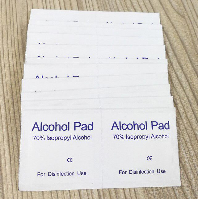 Alcohol pad alcohol wipe is the same as FireWire foot stickers to clean up mouse foot stickers, 1 yuan 4 packs
