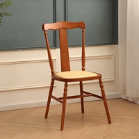 Чехол для сиденья стула Crown цвета ореха из настоящего ротанга★Импортные бревна★Десять лет гарантии