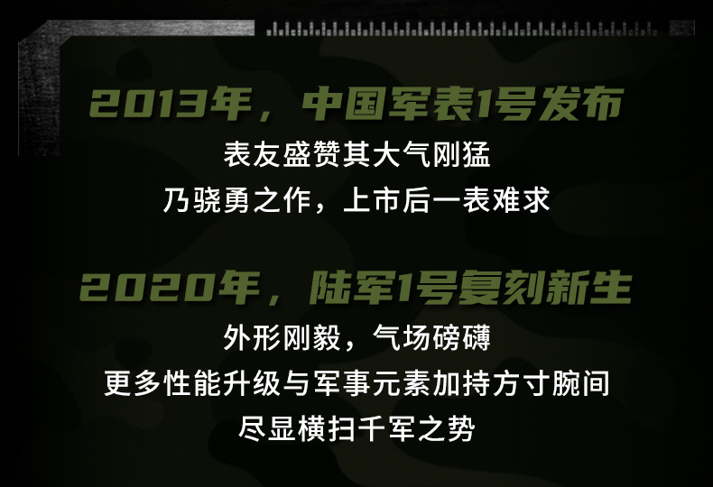 海鸥 Seagull 陆军1号 五四纪念版 男防水自动机械表 券后1950元包邮 买手党-买手聚集的地方