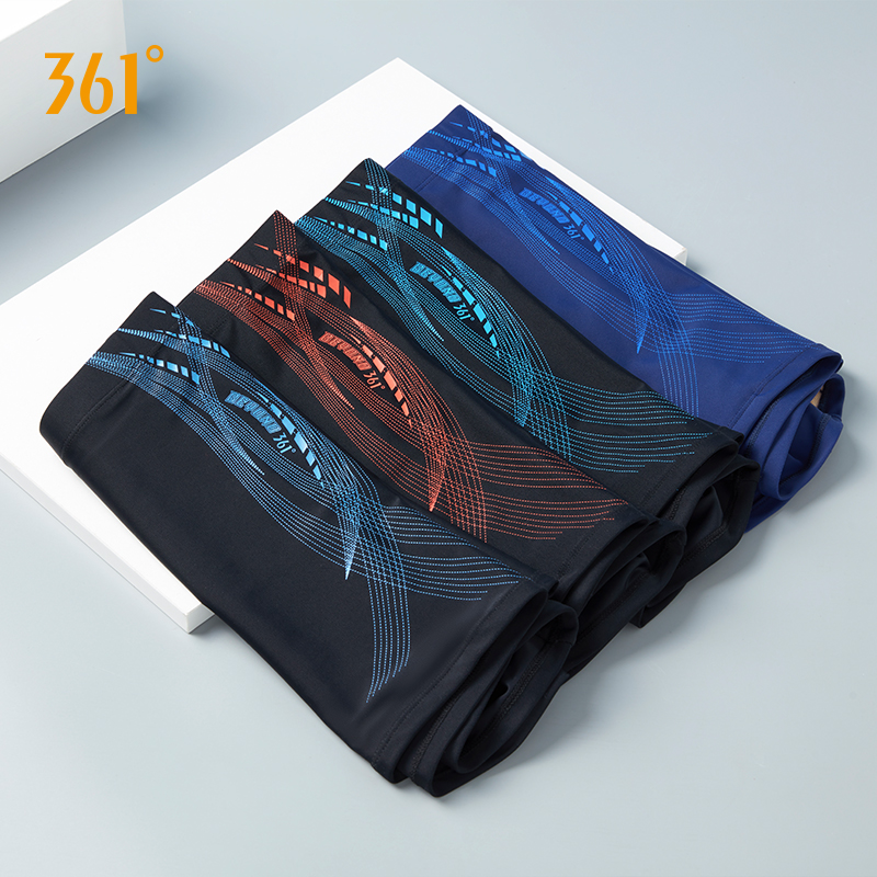 361 men's swimming trunks loose and embarrassing 2021 summer new swimsuit suit boxer swimming equipment