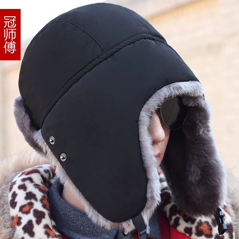 Winter warm hat, Korean style