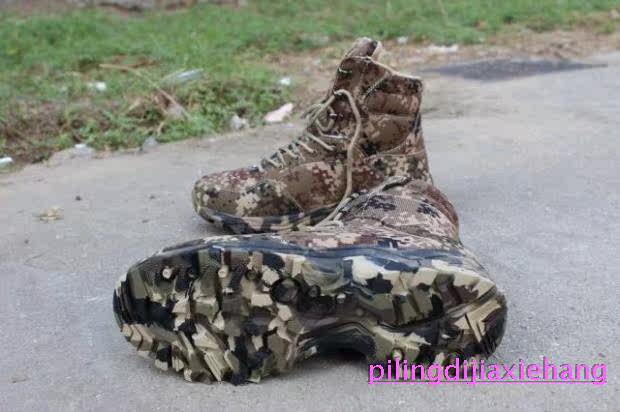 Boots militaires pour homme en toile - Ref 1399325 Image 19