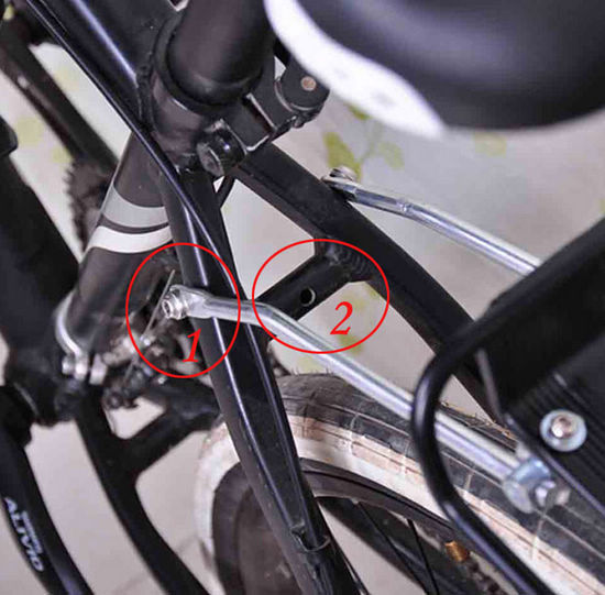 Porte-bagages pour vélo - Ref 2427561 Image 3