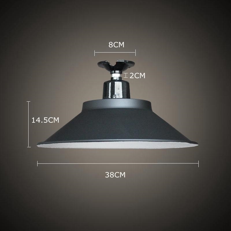 Industrial Mine Lampshade Outdoor Bright Light Outdoor home Rain-proof Courtyard Wall Lamp Lighting Luminaire