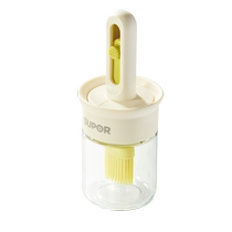 Supor oil brush oil bottle integrated glass high temperature resistant food grade silicone kitchen home special baking and barbecue brush