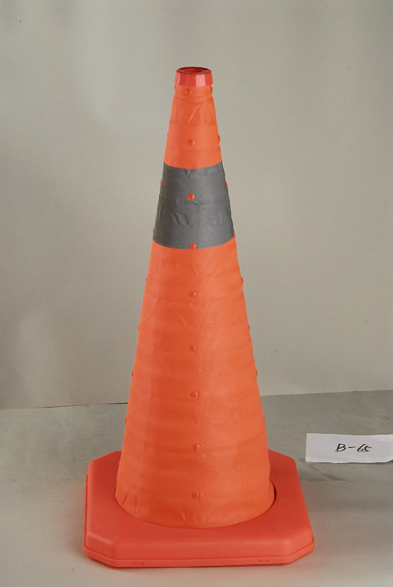 65cm telescopic road cone lifting road cone warning telescopic emergency road cone traffic reflective cone roadblock cone warning cone