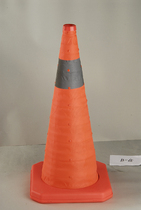 65cm telescopic road cone lifting road cone warning telescopic emergency road cone traffic reflective cone roadblock cone warning cone