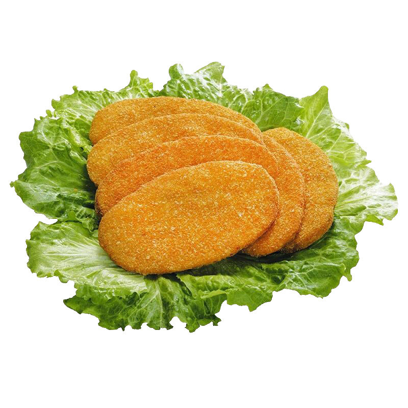 Dacheng Crispy Pork Chops Wrapped Fried Pork Chops Golden Fried Pork Chops with Rice Western Snacks 3kg40 Pieces*4 Packs