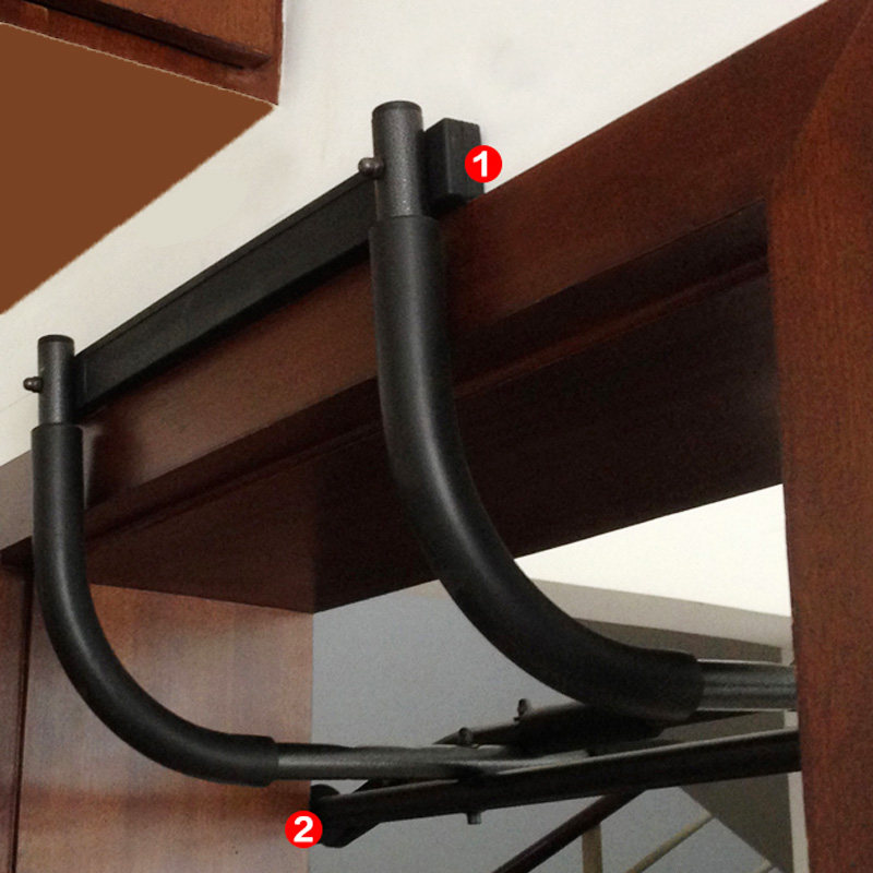 Indoor single double bar Home door Wall door frame Ai Meisee Single bar fitness equipment Carbon steel tube guide body up