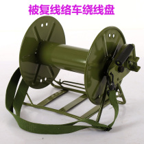 New double-track brake cable car dual-shaft brake KM brake type half-shaft double-track pay-off car winding cable car