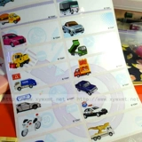 Детская мультяшная оригинальная водонепроницаемая износостойкая именная наклейка