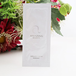 Japan's AMZ Bikoli whitening and nourishing moisturizing cream sample 2g brightens skin tone and can be used by pregnant women