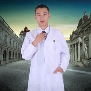 Thin White Lab Coat for All Seasons, Student Lab Coat, Food Factory Durable Fabric, Unisex Long-Sleeve Chef Coat Thin White Lab Coat for All Seasons, Student Lab Coat, Food Factory Durable Fabric, Unisex Long-Sleeve Chef Coat