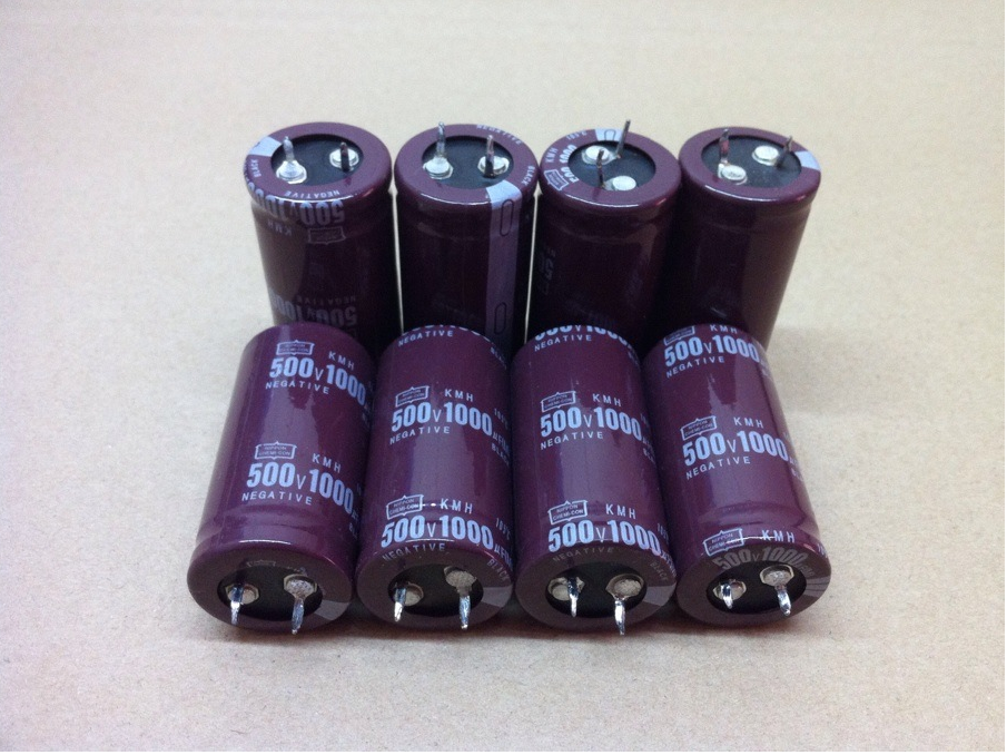 Imported electrolytic capacitor 500V1000UF 450V1000UF 500UF Capacity 25times 50
