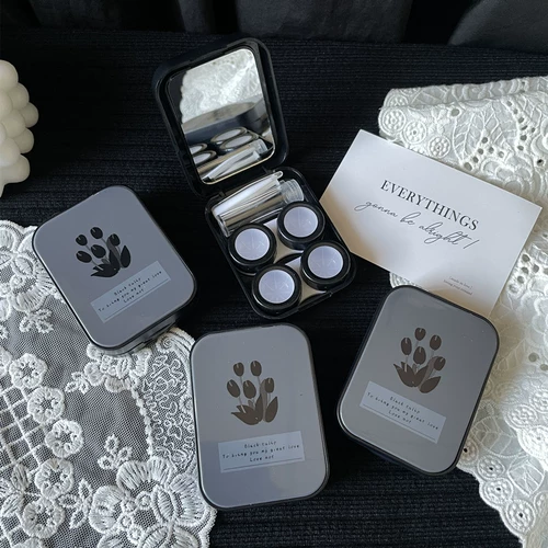 像鱼 Брендовые демисезонные портативные невидимые очки, коробка