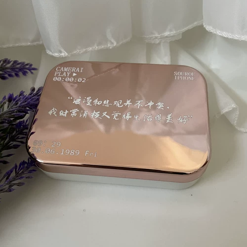 凯达 Брендовые ретро невидимые очки, коробка, система хранения