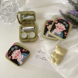 Девушка для печенья Симпатичная коробка для зрачка