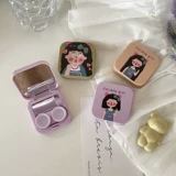 Девушка для печенья Симпатичная коробка для зрачка