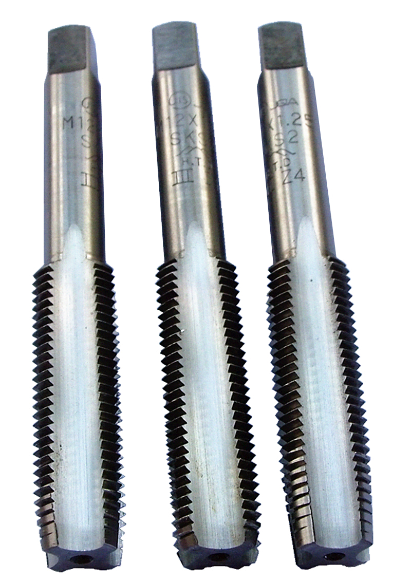 Original imported Japanese Fuji HTD hand set metric fine tooth tap tap M5 * 0 5-M18*2 0