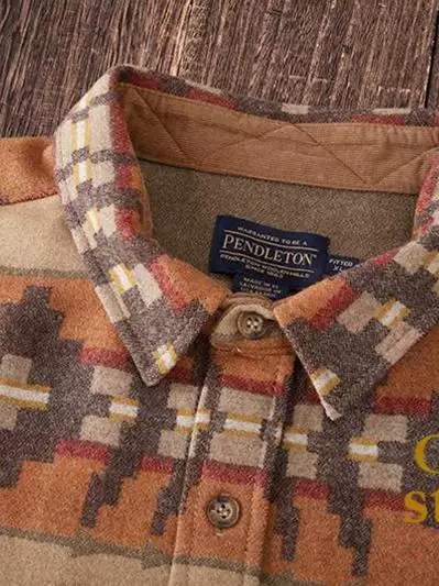 【Domестic Spot】PENDLETON Wool Jacquard Shirt
