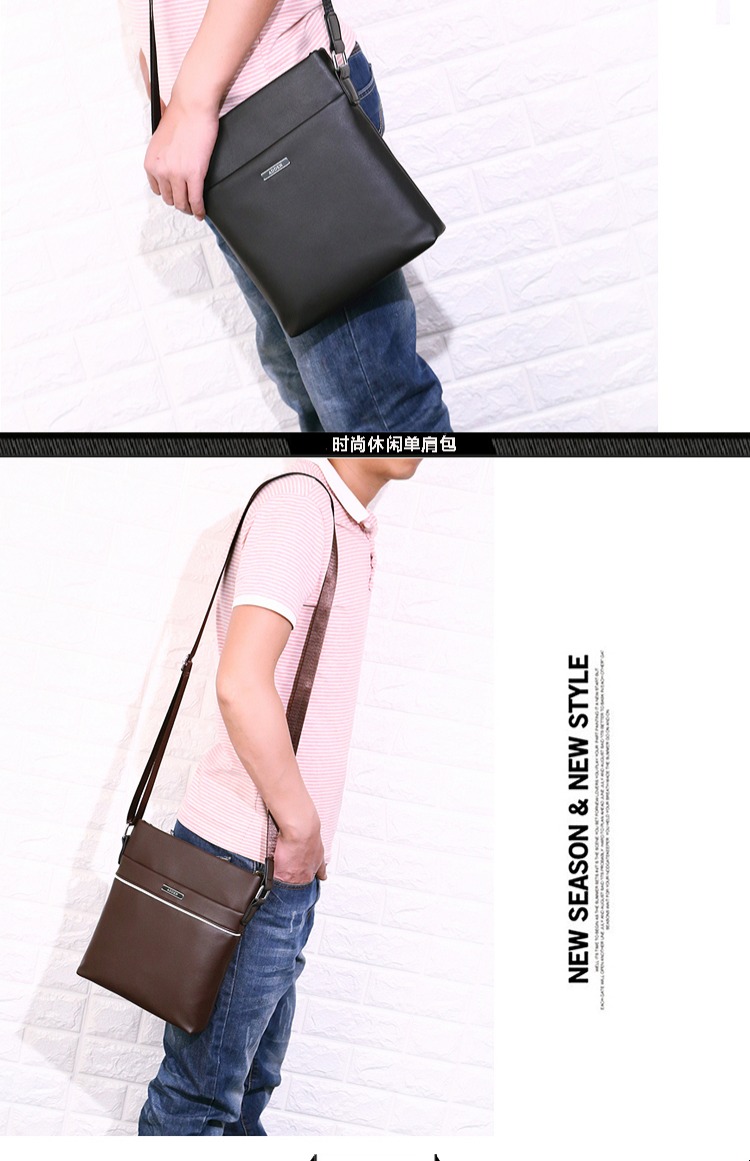 Túi đeo chéo nam mới Túi đeo vai Messenger Túi dành cho doanh nhân Hàn Quốc balo michael kors