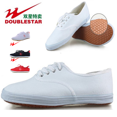 Twin Star Martial Arts Shoes Small White Shoes Gymnastics Shoes Dance Shoes Sails Shoes Tai Chi Shoes Sneakers Breathable Practice Shoes for men and women-Taobao