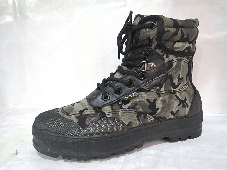 Bottes militaires en toile - dérapage - Ref 1398804 Image 11