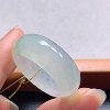 No. 23-24 Burmese natural A-grade jadeite T1139 inner diameter 20.5mm ice floating flower tire ring finger