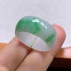 No. 16-17 Myanmar natural A-grade jade T1157 inner diameter 18.3-9.8-3.6mm green tire ring