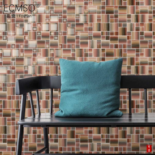 Зеленая стеклянная мозаика, бассейн, водонепроницаемая нескользящая акварель