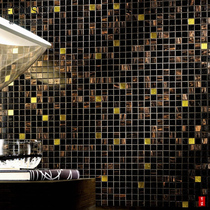 Nordic Glass Mosaic Tile Interior Wall Kitchen Bar Bar Bar Counter Wall Sticker Shower Room Toilet Wall Brick Background Decoration