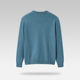 HLA/Heilan House sweater cashmere ສີແຂງ, ອ່ອນ, ອົບອຸ່ນ, ຄໍຮອບ, ອ່ອນໂຍນ, ເປັນມິດກັບຜິວຫນັງ, ເສື້ອຢືດແຂນຍາວກະທັດຮັດສໍາລັບຜູ້ຊາຍ