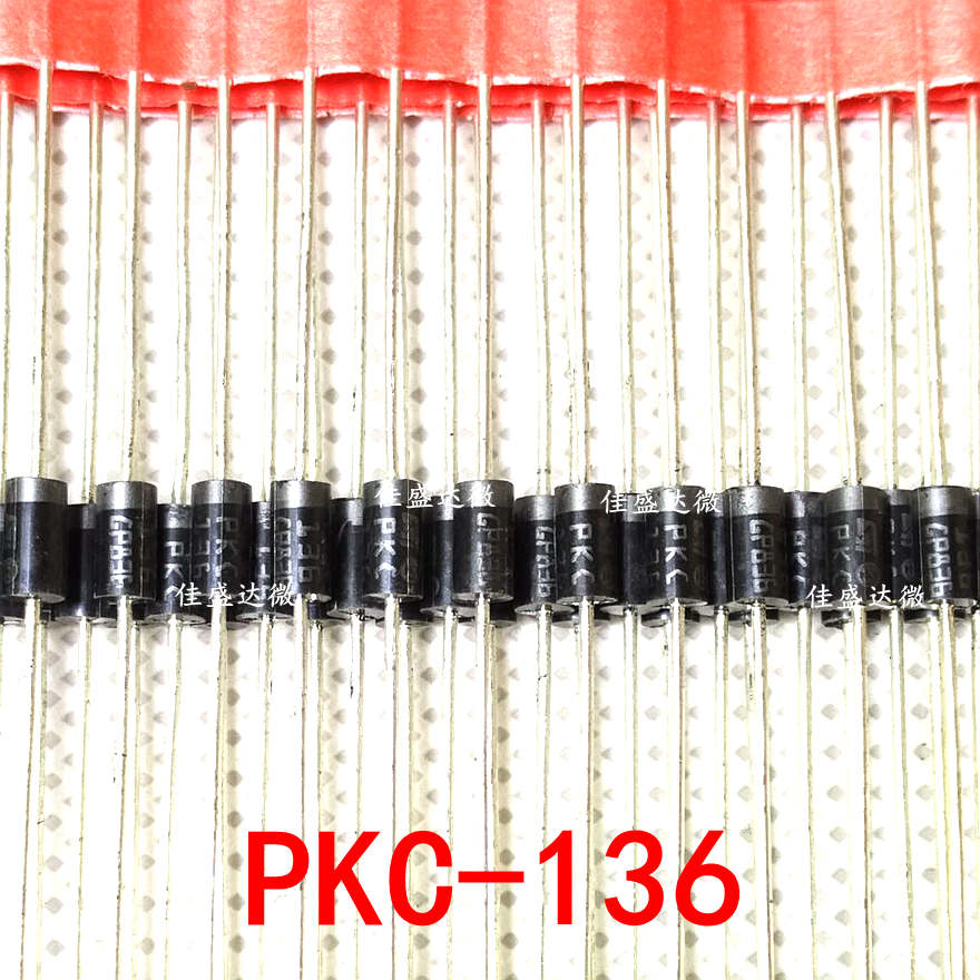 New transient suppression in-line PKC-136 DO-15 PKC136 Original TVS diode 1500W
