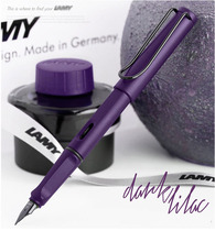 German original LAMY Lengmei Safari hunting series of extinct limited durable purple pen students with practical words