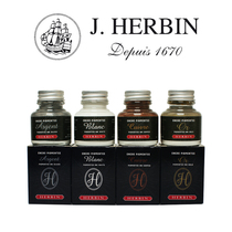 French J HERBIN metallic ink 30ml dip pen ink English calligraphy practice