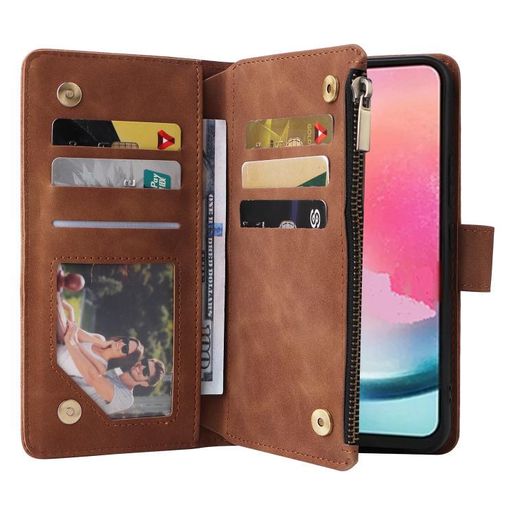 Suitable for Samsung S24 Ultra Phone Case, S25 Leather Case, Note 20 Protective Case, A56 Anti-Drop Case, S26 Plus Phone Case, S22 Flip Case, S21 Fe Lanyard, S8 Silicone Soft Case, S23 Multi-Function Zipper Bag