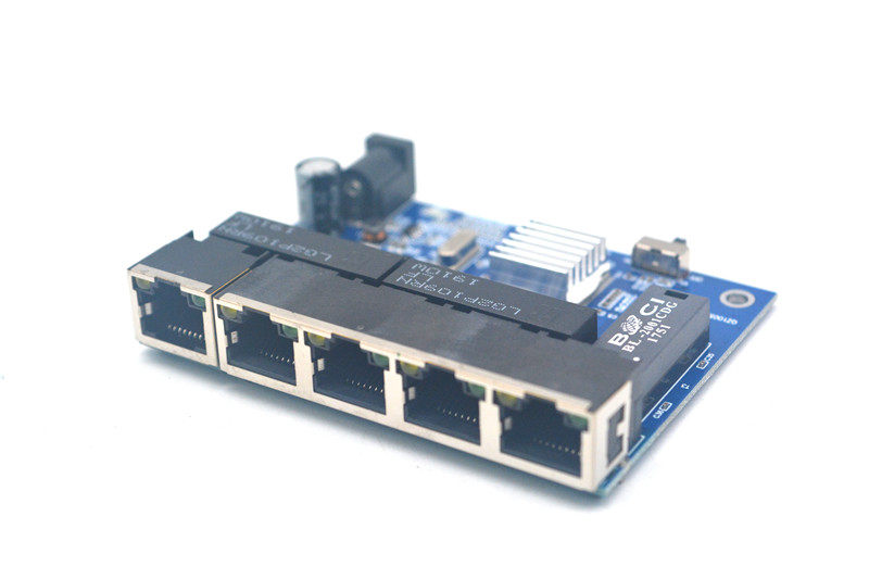 Yong Yong Wei 5 Port All Gigabit Switch Network Monitors 5 Route Broadband Ethernet Switch Network Diverter