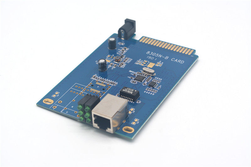 Fiber transceiver 100 trillion Card-type large card 2U16 slot Host shell Private RTL8305NB Program Industrial Level