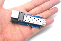 MINI mini ultra-small pocket explosion-proof cabinet optical fiber transceiver gigabit 1 light 1 electricity one light one electricity
